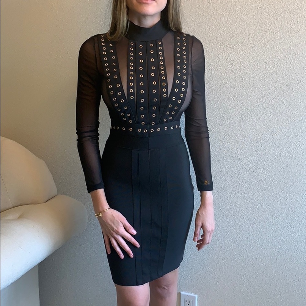 Vegan bandage dress